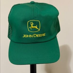 John Deere Green Cap with Yellow Embroidered Logo